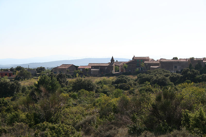 Vue du Bourg de la commune de Saint-Jean-de-Minervois