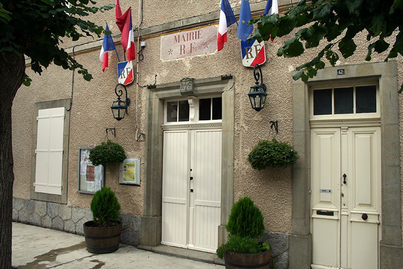 Vue de la Mairie de Citou