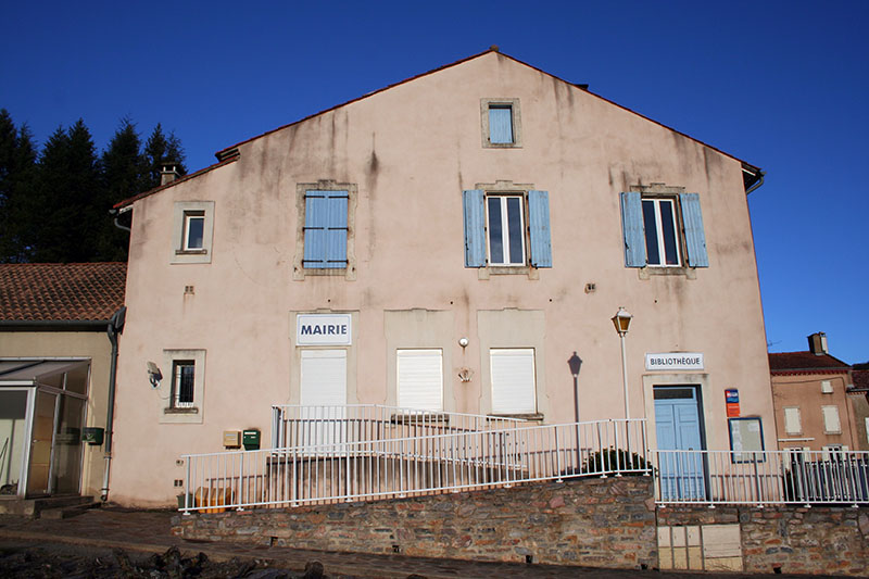 Vue de la Mairie de Rieussec