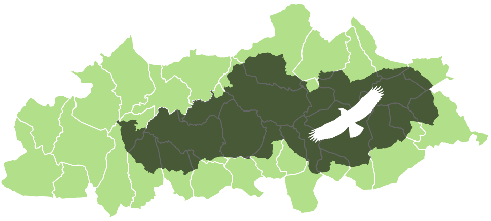 Carte de la ZPS du Minervois